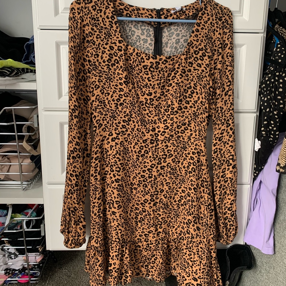 cheetah dress